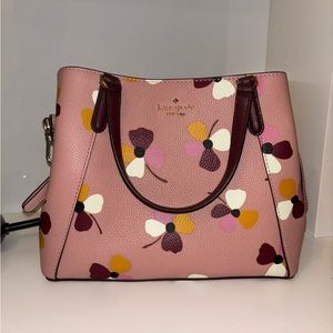 Kate Spade Pink Floral Crossbody Bag